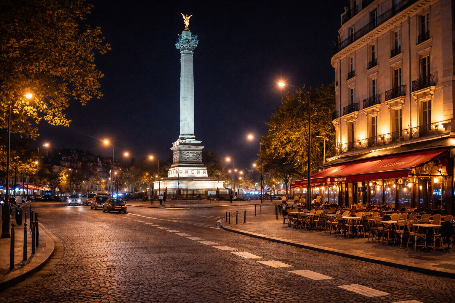 Vie nocturne à Bastille Paris bars et clubs